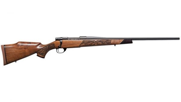 Weatherby Lazerguard 257 Weatherby 26" Barrel 3 Rounds AA Walnut