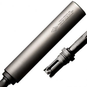 Yankee Hill Machine Phantom ULT Suppressor Natural Matte .30Cal 7.625-inch 5/8-24 TPI