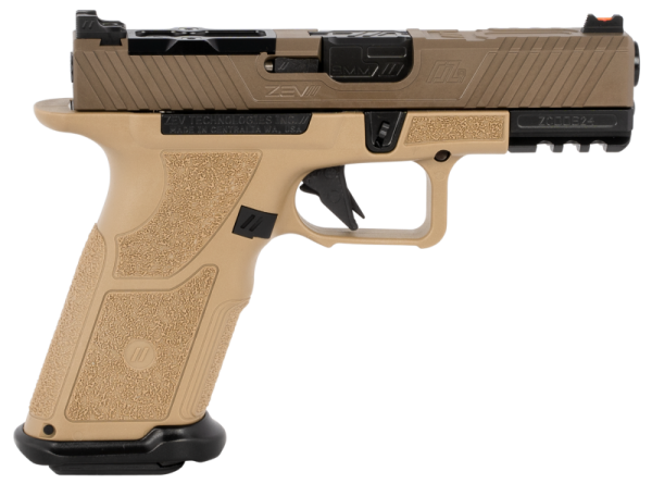 ZEV TECHNOLOGIES O.Z-9 COMPACT X 9MM 4" BLACK BARREL 17 ROUNDS FDE