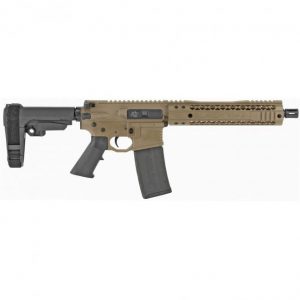 BLACK RAIN ORDNANCE BILLET PISTOL 5.56/.223 REM 10.5" BARREL 30-ROUNDS FLAT DARK EARTH