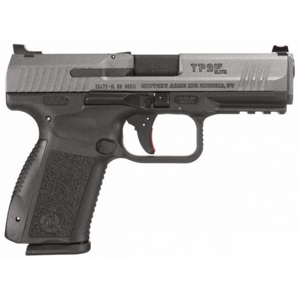 CANIK TP9SF ELITE TUNGSTEN GREY / BLACK 9MM 4.19" BARREL 10-ROUNDS