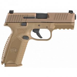 FN 509 9MM LUGER 17 1 4" FIXED SIGHTS FLAT DARK EARTH