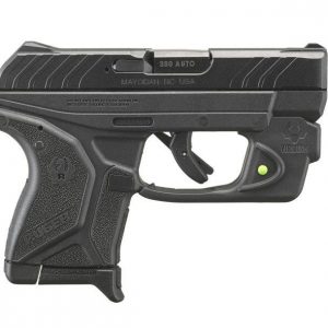 RUGER LCP II .380 ACP 2.75" BARREL 6-ROUNDS VIRIDIAN E-SERIES GREEN LASER