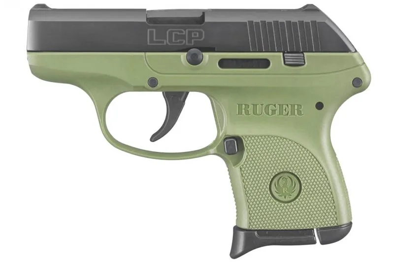 RUGER LCP OD GREEN .380 ACP 2.75" BARREL 6-ROUNDS