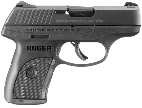 RUGER LC9S 9MM 3.12" BARREL 7-ROUNDS ADJUSTABLE REAR SIGHT