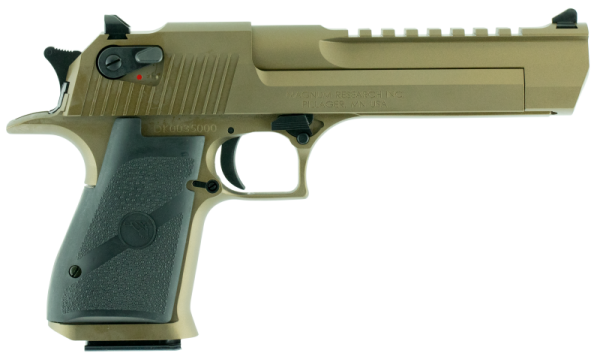 MAGNUM RESEARCH DESERT EAGLE XIX BURNT BRONZE .50 AE 6" BARREL 7-ROUNDS
