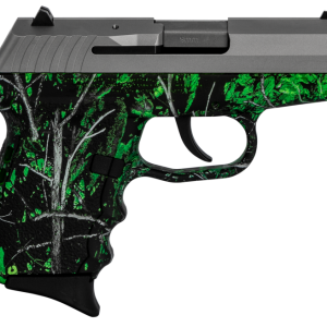 SCCY CPX-2 CARBON MOONSHINE TOXIC CAMO / STAINLESS 9MM 3.1" BARREL 10-ROUNDS ADJUSTABLE REAR SIGHT