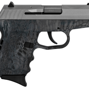 SCCY CPX-2 CARBON KRYPTEC TYPHON / STAINLESS 9MM 3.1" BARREL 10-ROUNDS ADJUSTABLE REAR SIGHT
