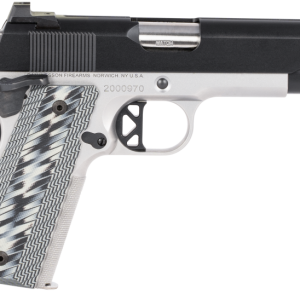 DAN WESSON V-BOB TWO-TONE STAINLESS / BLACK .45 ACP 4.25" BARREL 8-ROUNDS