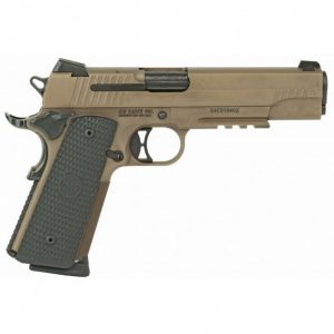 SIG SAUER 1911 EMPEROR SCORPION FLAT DARK EARTH .45 ACP 5" BARREL 8-ROUNDS NIGHT SIGHTS