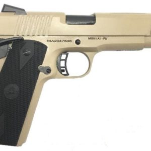 ROCK ISLAND ARMORY M1911 FS FLAT DARK EARTH .45 ACP 5" BARREL 7-ROUNDS
