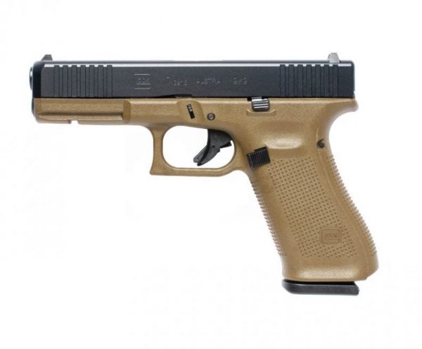 GLOCK 17 GEN 5 FLAT DARK EARTH 9MM 4.49" BARREL 17-ROUNDS