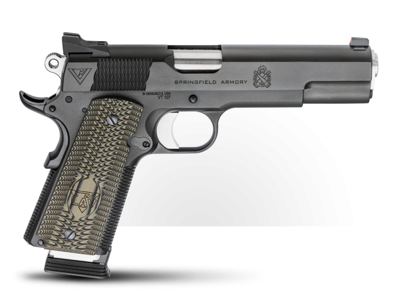 SPRINGFIELD ARMORY VICKERS TACTICAL MASTER CLASS .45 ACP 5" BARREL 8-ROUNDS WITH BLACK ZIP UP CASE