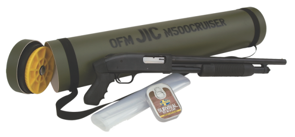 Mossberg 500 JIC Cruiser 12 GA 18.5" Barrel 3"-Chamber 5-Rounds Just-In-Case Can