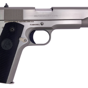 COLT FIREARMS 1911 GOVERNMENT STAINLESS .45 ACP 5" BARREL 7-ROUNDS