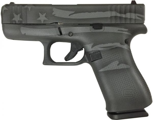 GLOCK 43X BATTLEWORN FLAG 9MM 3.4" BARREL 10-ROUNDS