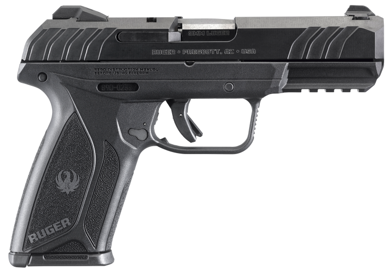 RUGER SECURITY-9 9MM 4" BARREL 15-ROUNDS ADJUSTABLE SIGHTS