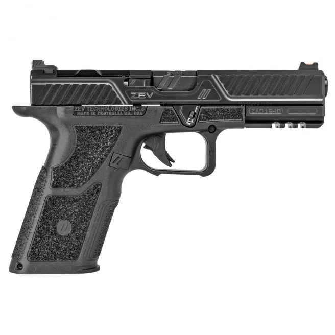 ZEV TECHNOLOGIES OZ9 COMBAT BLACK 9MM 4.49" BARREL 17-ROUNDS
