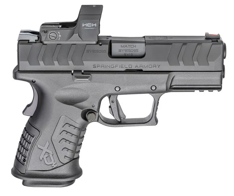 SPRINGFIELD ARMORY XD-M ELITE COMPACT OSP 9MM 3.8" BARREL 14-ROUNDS WITH HEX DRAGONFLY