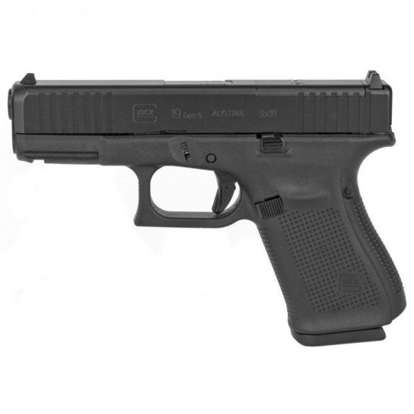 GLOCK 19 GEN 5 MOS FRONT SERRATIONS 9MM 4.02-INCH 10RDS - Image 2