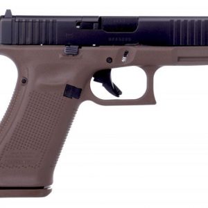 GLOCK 45 GEN 5 MOS FLAT DARK EARTH 9MM 4.02" BARREL 17-ROUNDS THREE MAGAZINES