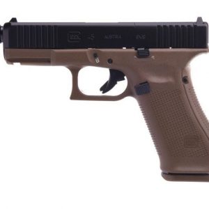 GLOCK 45 GEN 5 MOS FLAT DARK EARTH 9MM 4.02" BARREL 17-ROUNDS THREADED BARREL