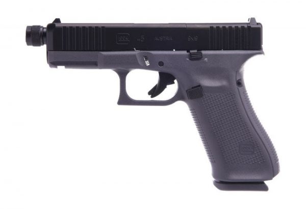 GLOCK 45 GEN 5 MOS GRAY 9MM 4.02" BARREL 17-ROUNDS THREADED BARREL