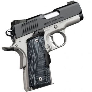 KIMBER MASTER CARRY ULTRA BLACK / STAINLESS .45 ACP 3-INCH 7RD CRIMSON TRACE LASERGRIPS