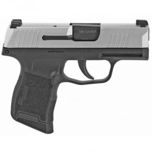SIG SAUER P365 PISTOL STAINLESS SLIDE 9MM 3.1" 10 RD SIG NIGHT SIGHTS