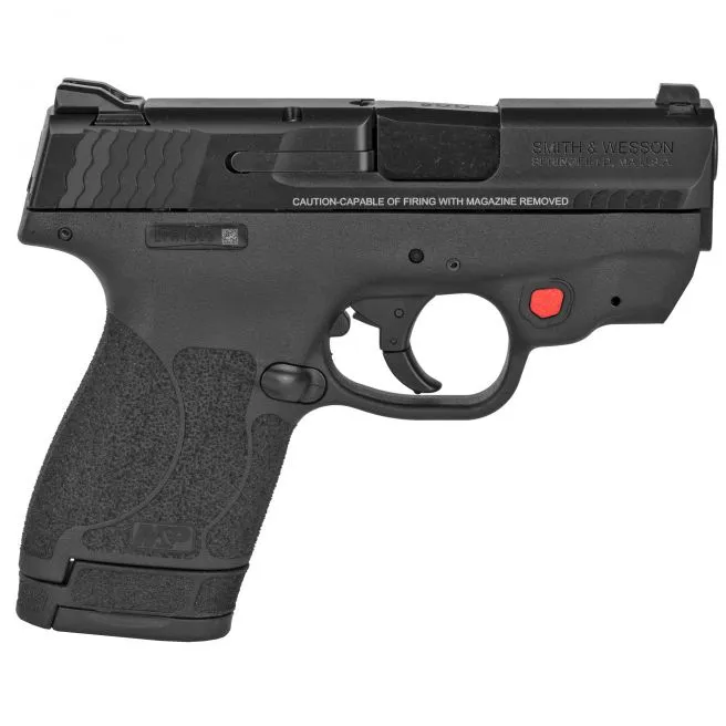 SMITH AND WESSON M&P9 SHIELD M2.0 9MM 3.1-INCH BARREL 8RD THUMB SAFETY W/LASER