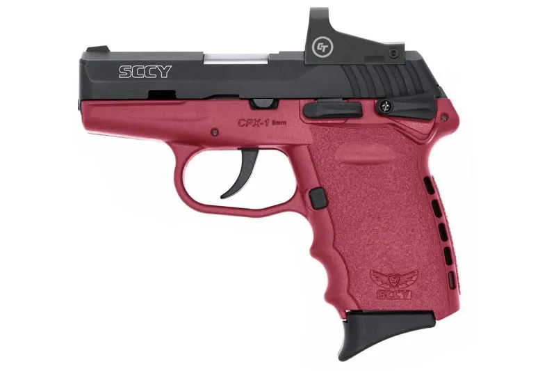 SCCY CPX-1 RD 9MM 3.1" BARREL 10-ROUNDS CTS-1500 REFLEX SIGHT