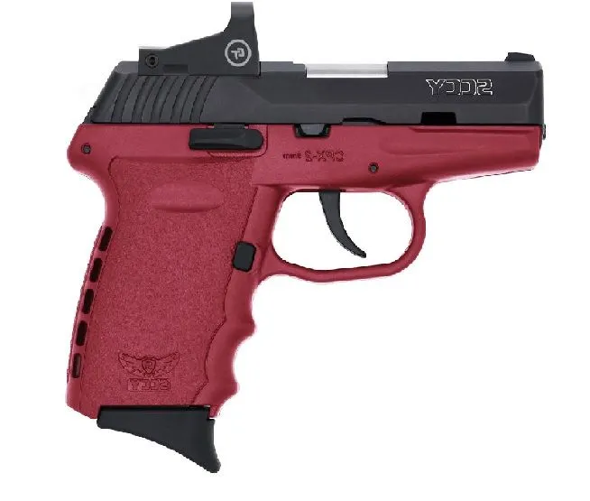 SCCY CPX-2 RD RED / BLACK 9MM 3.1" BARREL 10-ROUNDS