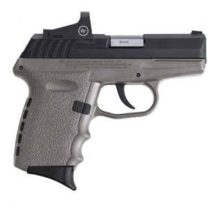 SCCY CPX-2 RD GRAY / BLACK 9MM 3.1" BARREL 10-ROUNDS CTS-1500 REFLEX SIGHT
