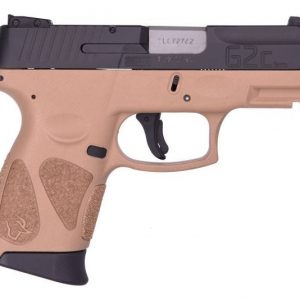 TAURUS G2C PISTOL BI-TONE 9MM 3.2" BARREL 12-ROUNDS MANUAL SAFETY