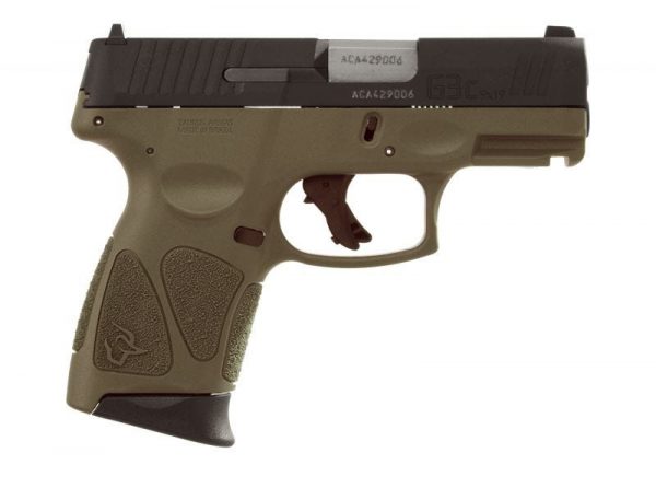 TAURUS G3C OD GREEN 9MM 3.2" BARREL 12-ROUNDS