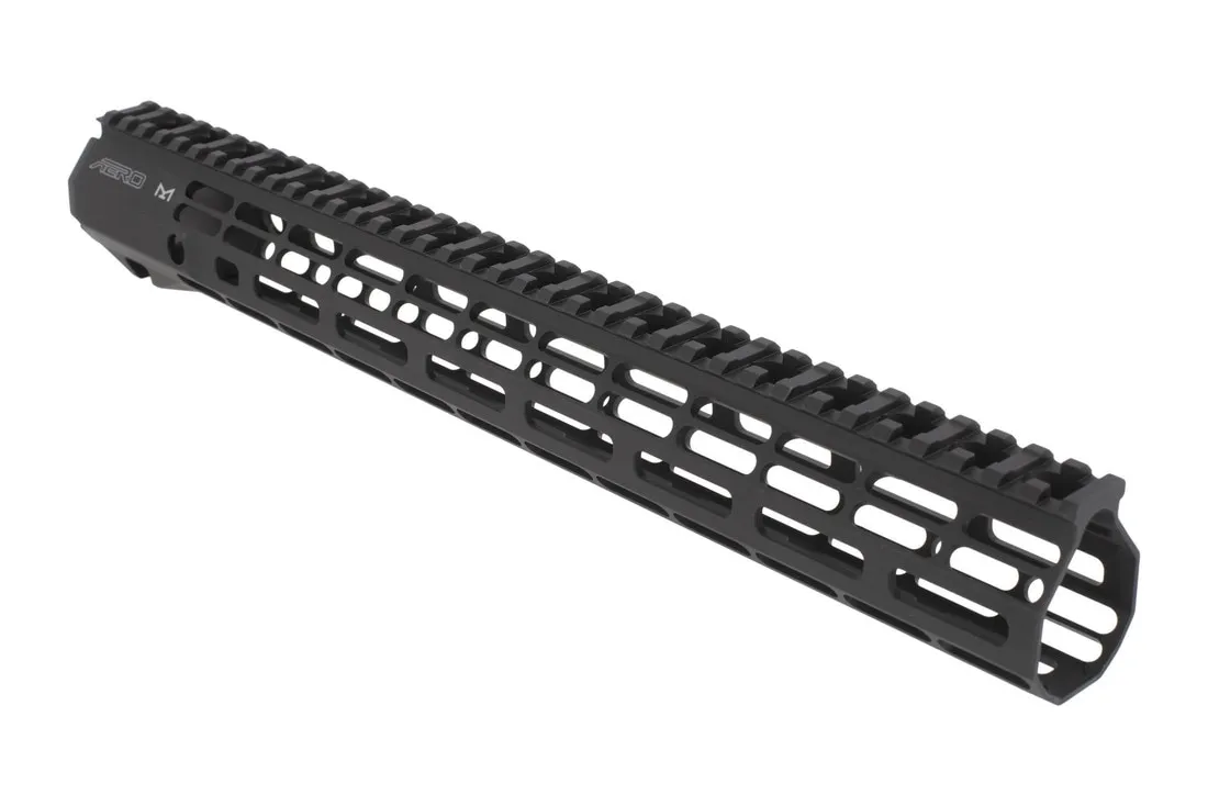 Aero Precision ATLAS R-ONE M-LOK AR-15 Handguard – Black – 15 Inch | Lightweight Free-Float Rail for Enhanced Accuracy