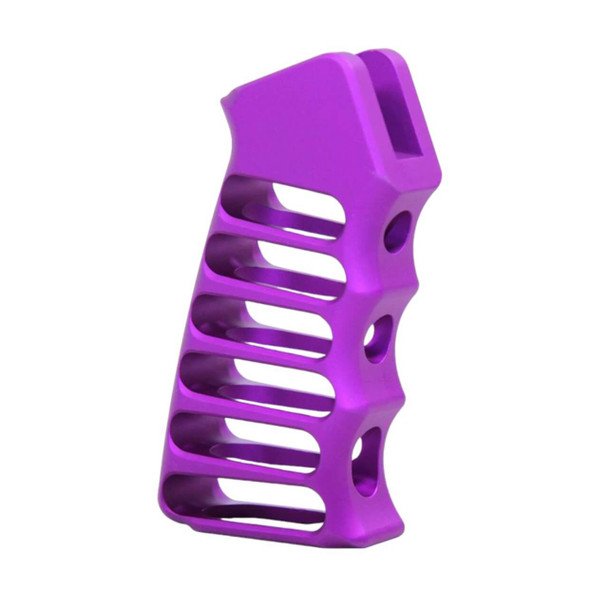 F1 Firearms AR-15 Purple Anodized Ultralight Skeletonized Pistol Grip