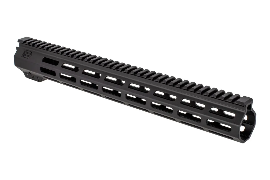 AR-15 15-Inch M-LOK Handguard in Black - Lightweight and Durable Rifle Rail System