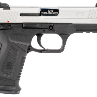 SAR USA ST9 STAINLESS / BLACK 9MM 4.5" BARREL 17-ROUNDS