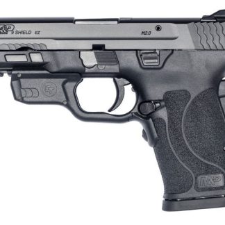 SMITH AND WESSON M&P9 SHIELD EZ WITH CRIMSON TRACE LASERGUARD 9MM 3.6" 8-ROUND NO THUMB SAFETY