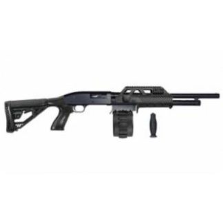Adaptive Tactical Sidewinder Venom Black 12GA 2.75-inch Chamber 18.5-inch 10Rd Drum