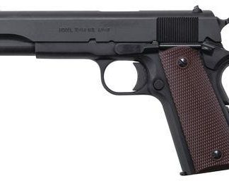 AUTO-ORDNANCE THOMPSON 1911A-1 GI SPECS SERIES 80 BLACK .45ACP 5-INCH 7RD MASSACHUSETTS COMPLIANT