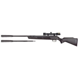 Beeman Quiet Tek Break Barrel, 177/22 Caliber, Black Synthetic Stock with 4x32mm Scope
