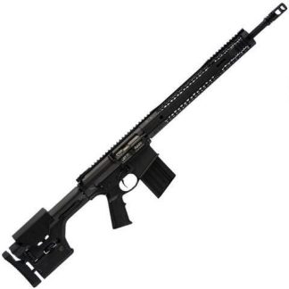 Black Rain BRO Predator AR-308 Semi Auto Rifle .308 Win 18 inch Fluted Barrel 20 Rounds M-LOK Hybrid Handguard MOE Stock Black