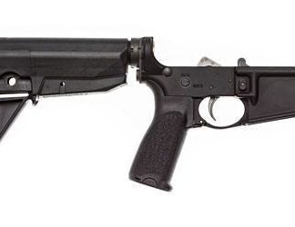 Bravo Company Complete Lower W/BCM Stock Mod 0 Black 5.56