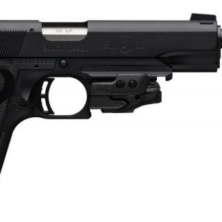 BROWNING 1911-22 BLACK LABEL SR W/LASER 22 LR 4.25" BARREL 10 ROUNDS