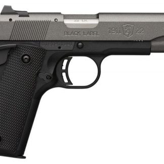 BROWNING 1911-22 BLACK LABEL TUNGSTEN .22 LR 3.625" BARREL 10-ROUNDS ACCESSORY RAIL