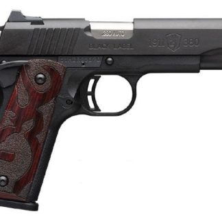 BROWNING 1911-380 BLACK LABEL 380 ACP 4.25" 8 ROUNDS WOOD GRIP