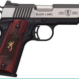 BROWNING 1911-380 MEDALLION COMPACT 380ACP SS/PLY 3.625-INCH 8RD