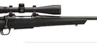 BROWNING AB3 STALKER COMBO BLACK 243 WIN 22 INCH 5RD - NIKON BUCKMASTER II 4-12X40 BDC SCOPE MOUNTED AND BORE-SIGHTED